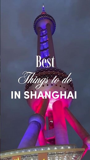 Le MIGLIORI cose da fare a SHANGHAI 🇨🇳✨ (posti assurdi da vedere)