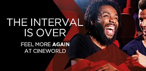 Feel more again at Cineworld: cinemas in England now re-open