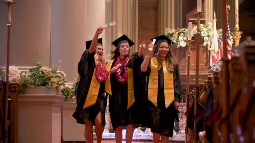"The principles of integrity, honesty, and importantly, caring for others — principles that were embedded in me during the years of my Jesuit training, are shared by you, and have been honed in you here at USF." - Dr. Anthony Fauci | University of San Francisco