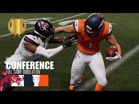 Texans vs. Broncos | 2025 Season AFC Championship | Madden NFL 26 Simulation