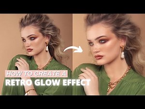 How to Get This Retro Golden Glow Effect in Your Photos ✨ [Photoshop Dreamy Effect Tutorial]