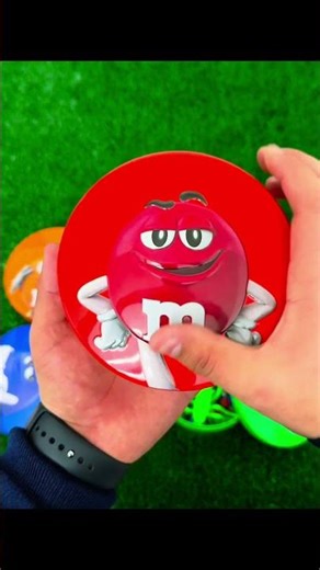 What's inside the red M&M's can?