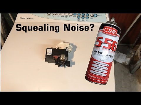 How to fix Squealing/squawking noise on Fisher & Paykel Washing Machine.