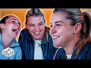 Alessia Russo interview GATECRASHED by England bestie Ella Toone | Box to Box