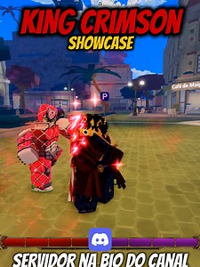 King Crimson Showcase in Bizarre Lineage - Roblox