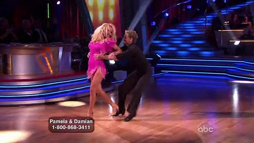 Pamela Anderson & Damian Whitewood - Cha-Cha-Cha