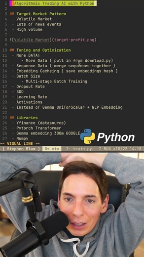 Python Algorithmic Trading AI
