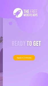 Want a professional website—for FREE?  Apply in just 90 seconds to...