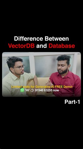 Database vs Vector Database | Telugu