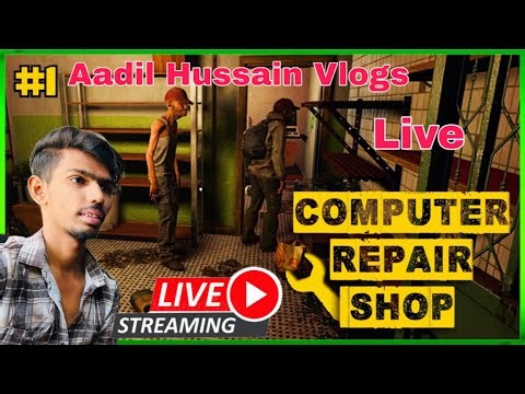 Computer Repair Simulator 💻 | Live Gameplay | Earn & Upgrade Shop