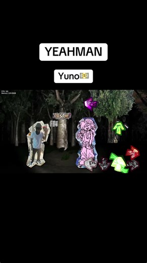 FNF : YEAHMAN - Yuno | This song is a huuuge meme but I can’t help but love it. The use of his vocals is so fire and the charting is also super fun.🔥 This is a 9.3 out of 10 #fridaynightfunkin #fnf #fnfmod #yeahman #fyp