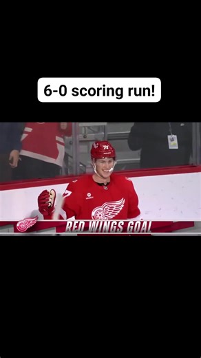 After being down 4-0, the 100081122186021:2048:Detroit Red Wings scored 6 unanswered goals to take the win against the Blues! #DetroitRedWings #NHL #LGRW Part 8 | Detroit Sports Central