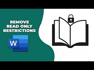 How to remove read only restrictions in Word