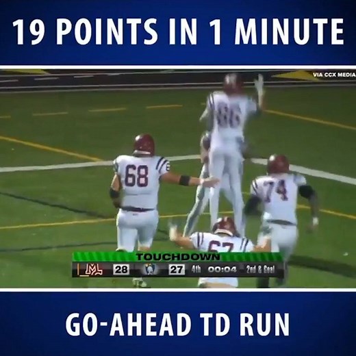 The Maple Grove (MN) football team faced a 27-10 deficit with just 59 seconds left. They then scored on 4th-and-17, recovered two onside kicks, and scored 19 points to advance to the Minnesota state semifinals. #FlashbackFriday | CBS Sports