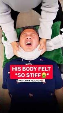 HIS BODY DIDNT MOVE WELL FOR YEARS‼️ #chiropractic #backpain #neckpain #trending