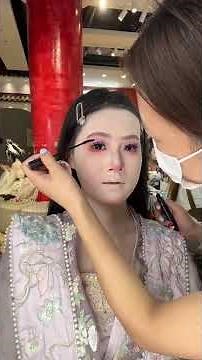 Mesmerizing Traditional Makeup Transformation 💄✨ | The Art of Hanfu Beauty