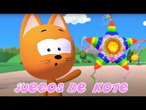 DIVERTIDOS JUEGOS DE KOTÉ 🎈Gatito Koté 😺 Una gran colección de dibujos animados 3