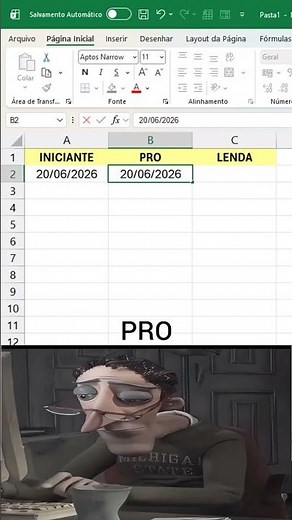 Automatize a Data Atual no Excel Modo Iniciante e Pro em 2026