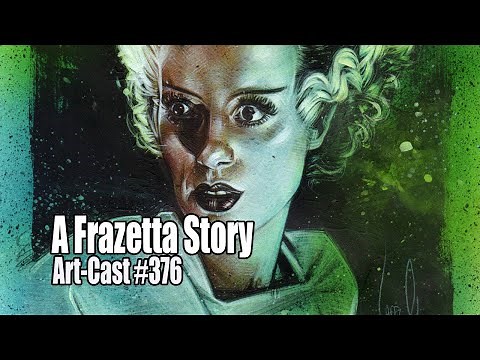A Frazetta Story / Painting Bride Of Frankenstein