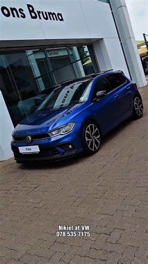 DEMO ALERT 🔥 2026 Polo LIFE 1.0TSI DSG 💯 Reef Blue Metallic 🔥1,000Kms R460,000 All Inclusive 🔥 Features Include: Panoramic Sunroof Infotainment System 18 Inch Alloys Lowering Kit Spoiler Kit Mudflaps Side Skirts Reverse Camera Wireless charger Active Info Display Wireless App-Connect 💯 PLEASE NOTE I ONLY SELL TO SOUTH AFRICA 🇿🇦 🇿🇦🇿🇦 https://wa.me/27785357175 #volkswagen #carsales #southafrica #demo | Nikiel Naidoo