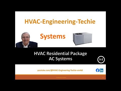 HVAC Residential Package AC Systems Training Video, Training Session S-2