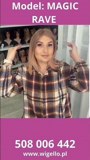 ✨ Blond peruka jak z salonu fryzjerskiego! Magic Rave z odrostem i termicznymi włosami