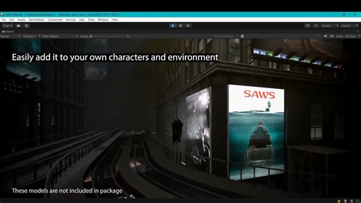 Unity插件 - 抓钩系统 FS Grappling Hook System