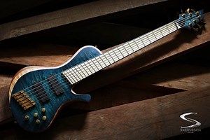 4K Skervesen Prometheus 6-string multiscale bass guitar Rare Gallery wallpaper