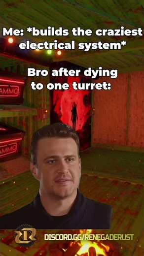 Cant just auth on a turret 😭 #rust #rustserver #rustgame #rustsurvival #playrust #rustpc