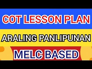 COT LESSON PLAN