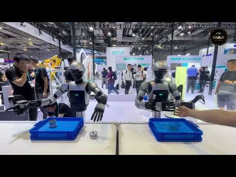 Robots Picking, Scanning and Assembling | Estun Codroid Demo at CIIF 2025 (2 Speed)