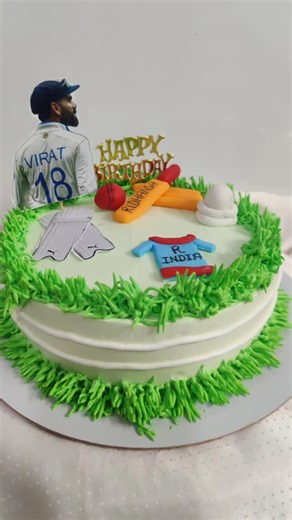 Aarti Mehta on Instagram: "Cricket theme cake in chocolate flavour #cake #birthdaycake #cakedecorating #cakes #cakedesign cakesofinstagram chocolate food dessert birthday cakeart baking bakery homemade instafood cakestagram cupcakes foodporn love yummy instacake foodie chocolatecake sweet delicious pastry cakelover buttercream foodphotography instagood"