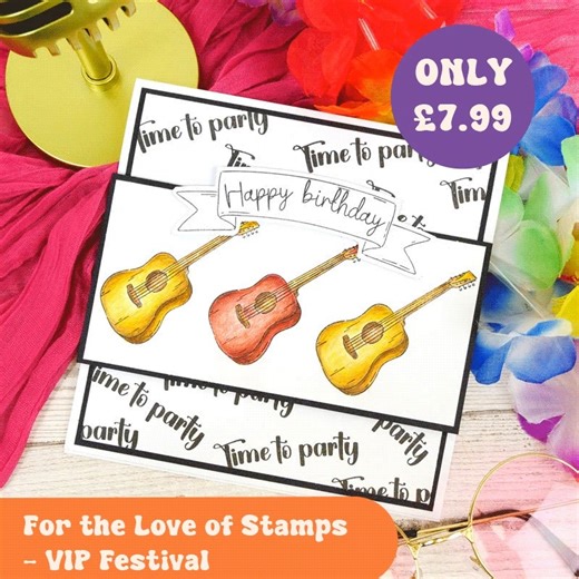 HunkydoryFest is in full swing! 🤩 Get ready for summer and create fabulous festival themed cards, which are perfect for birthdays, wedding and invitations! 🎉 🌸 ONLY £7.99! 👉 https://shorturl.at/HX4zx | Hunkydory Crafts