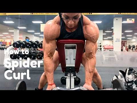 How to Do EZ Bar Spider Curls for Bigger, Stronger Arms