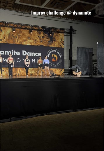 IMPROV CHALLENGE ❤️‍🔥❤️‍🔥 Dynamites improv challenge is an opportunity for you to show your skills on stage in a unique experience. This challenge is a great way to step out of your comfort zone and show the judges your most authentic self 🔥 #fyp #foryou #improv #dancecomp #dance2025 #2025season