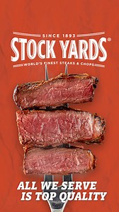 Choice and Prime. That’s all we serve. With Stock Yards®, every cut is top quality. | US Foods