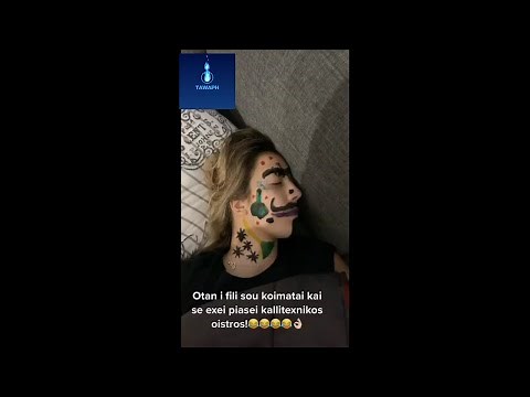 Painting People's Faces While Asleep & Other Related Pranks [Funny & Entertaining Tiktok Videos]