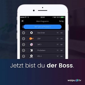 Tja, was sollen wir sagen, DU wolltest es so! Ab sofort gibt’s bei uns die individuelle Sender-Sortierung für satte 0,00 € extra! Und jetzt gern ausrasten! #WaipenDuMusst #IFA http://bit.ly/2rUSubx | waipu.tv