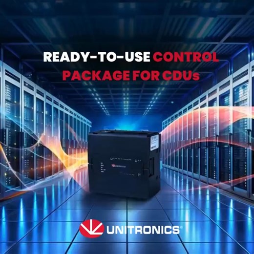 Your All-in-One Control Solution for Data Center CDUs When cooling is mission-critical, simplicity is key. With Unitronics UniStream PLCs, a single controller can manage your entire data center cooling (CDU) system, specifically designed to address real-world CDU challenges. One Platform. Total Control: - Control - Communication - Visualization - Monitoring No gateways. No add-ons. No protocol converters. Just a streamlined and reliable control solution built for high-performance data center env