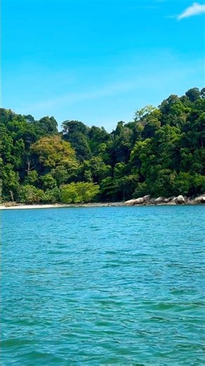 Relaxing boat ride around the island #travel #shorts