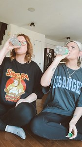 Sarah Nicole Landry on Instagram: "We did the sprite gulp burp challenge. Did we do it right? Likely not."
