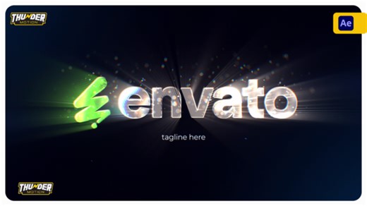 Radiant Particle Logo Reveal