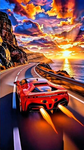 🏎️ Supercars Racing Live Wallpaper 4K | AI Hypercar Wallpaper #shorts