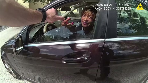 This officer had no idea who he just pulled over