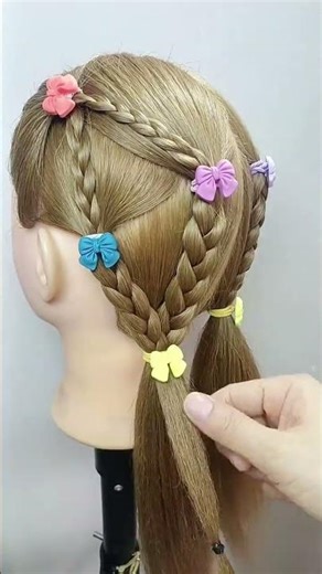 #Simple hairstyle for little girls#Creator center#Creative inspiration#National Mission#Br