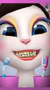 My Talking Angela 🪥🪥😍😍 #reels #reelsfb #talkingangela #kidsradar | KidsRadar