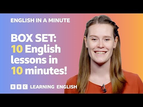BOX SET: English In A Minute 24 – TEN English lessons in 10 minutes!