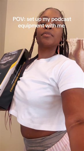 Set Up My Podcast Equipment with Me