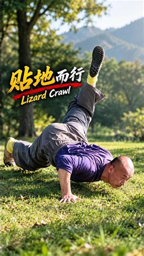 🦎 Lizard Crawling — Full-Body Power in Motion