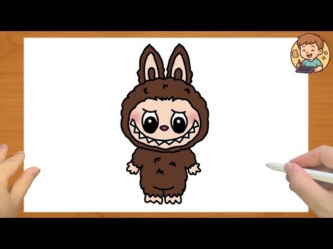 😱 Cute Monster Drawing | Easy & Satisfying Art Video 🎨 | Step by Step Tutorial 🔥
